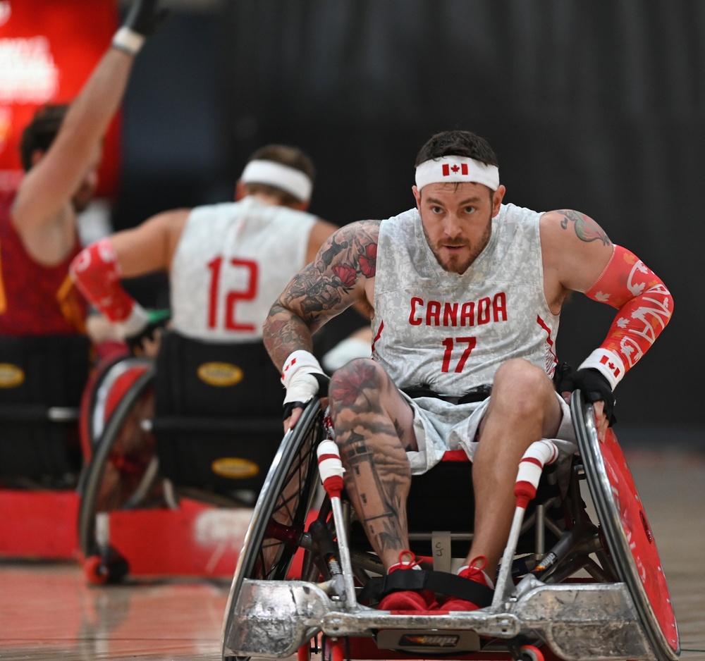 2022 DoD Warrior Games Wheelchair Rugby