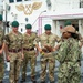 Royal Engineers tour USNS Mercy during Pacific Partnership 2022