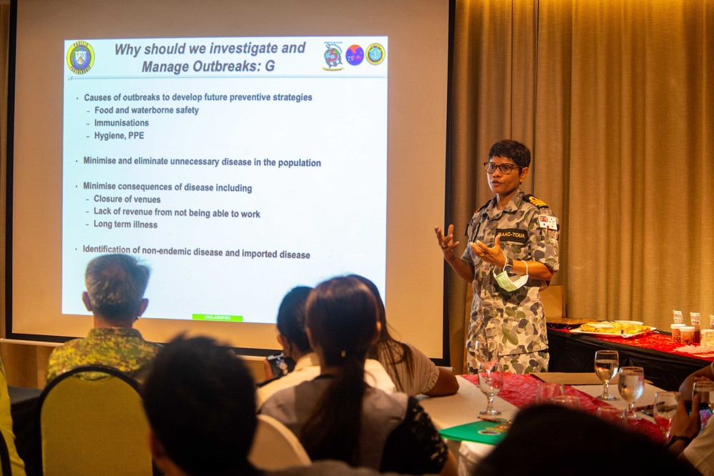 Pacific Partnership 2022 and Australian Defence Force conduct Outbreak Management Training