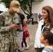 Fist Day of School at the Sullivans school onboard CFAY