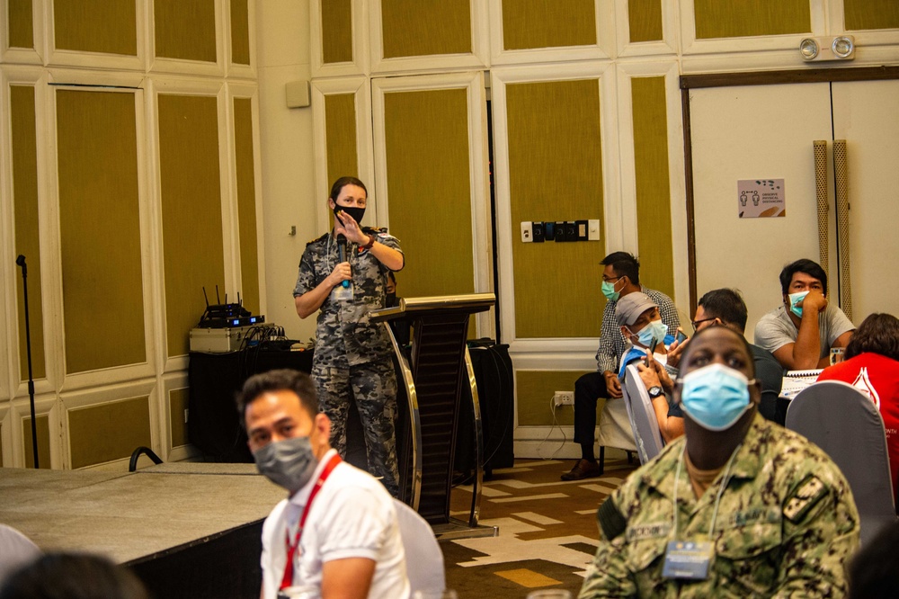 Pacific Partnership 2022 conducts Humanitarian Supply Chain Training