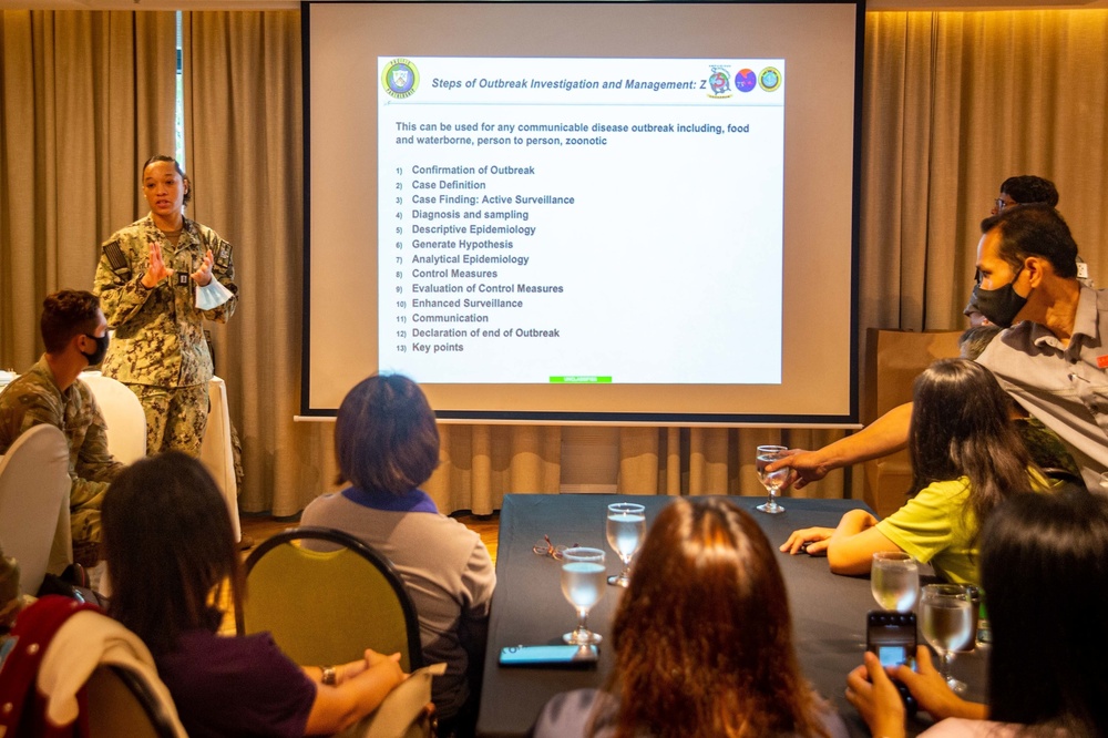 Pacific Partnership 2022 conducts Outbreak Management Training