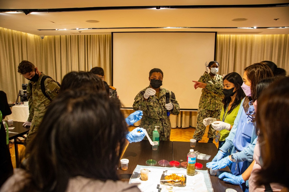Pacific Partnership 2022 and Australian Defence Force conduct Outbreak Management Training