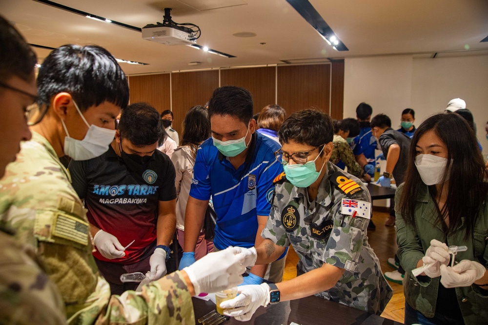 Pacific Partnership 2022 and Australian Defence Force conduct Outbreak Management training