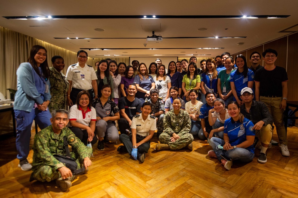Pacific Partnership 2022 and Australian Defence Force conduct Outbreak Management training