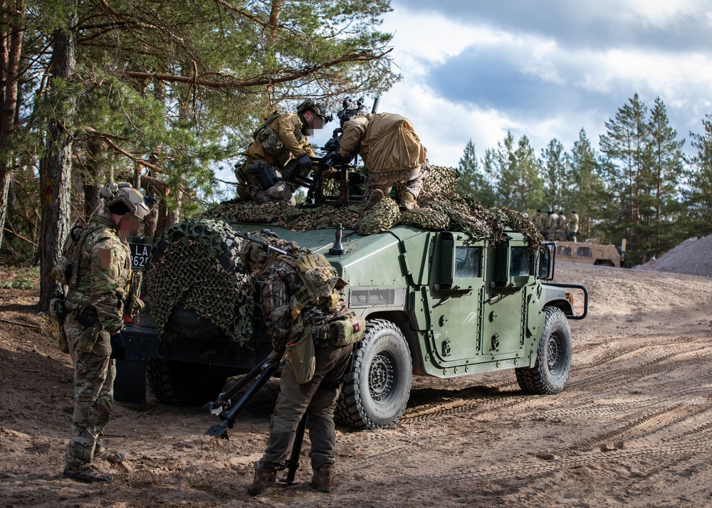 Latvia Mortar/AT/Heavy Weapons Training