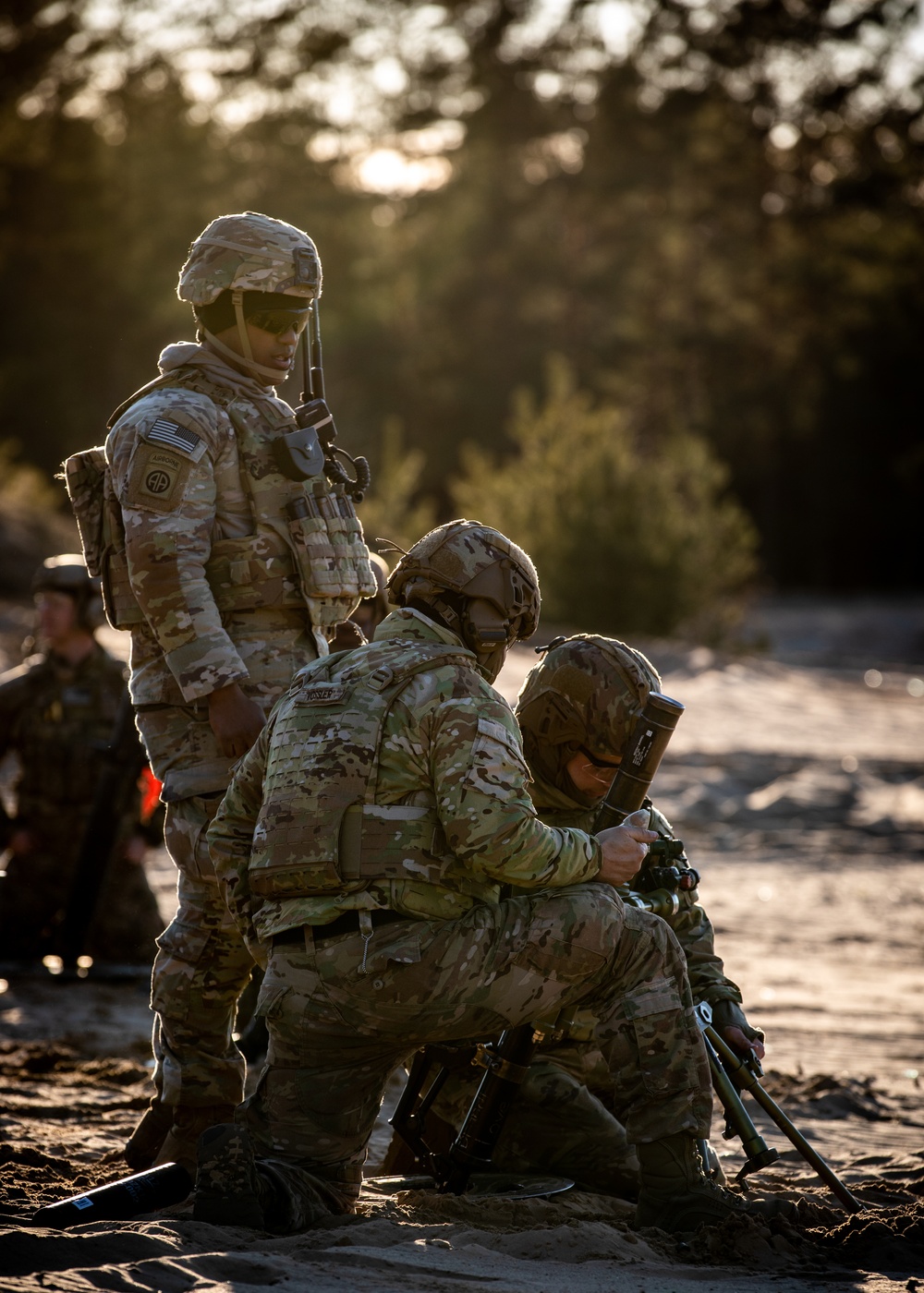 Latvia Mortar/AT/Heavy Weapons Training