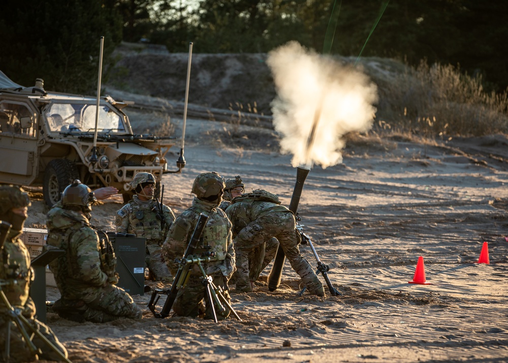 Latvia Mortar/AT/Heavy Weapons Training