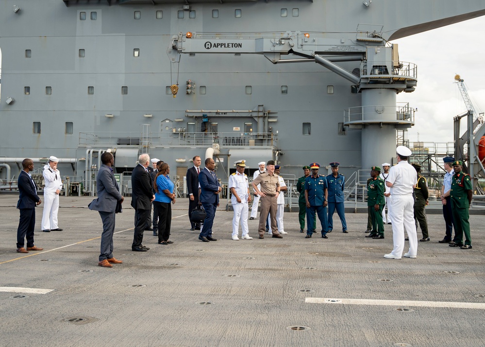 USS Hershel “Woody” Williams hosts Tanzanian People’s Defense Force leaders