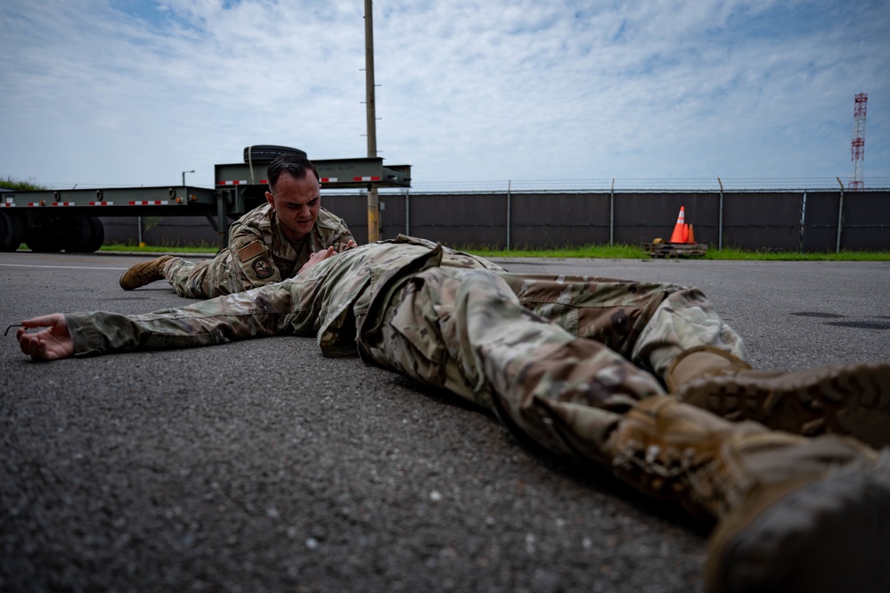 8th Logistics Readiness Squadron speeds into action with TCCC training