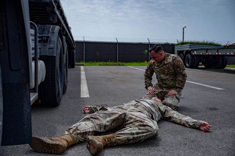 8th Logistics Readiness Squadron speeds into action with TCCC training