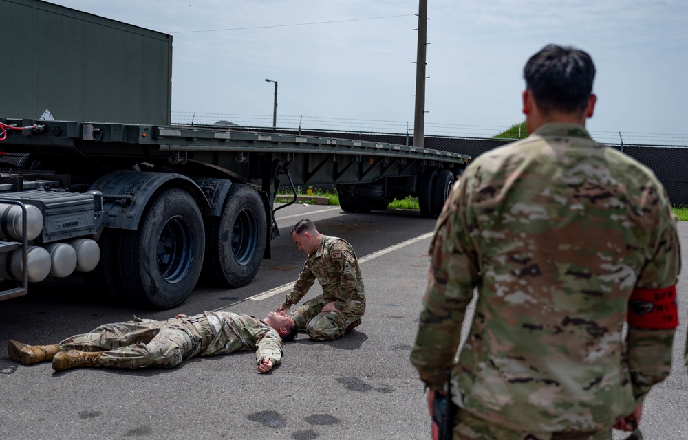 8th Logistics Readiness Squadron speeds into action with TCCC training