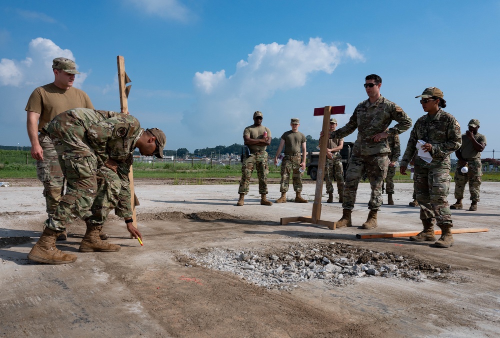 Red Devils tested on rapid airfield damage recovery