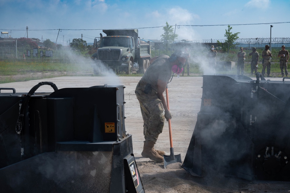 Red Devils tested on rapid airfield damage recovery