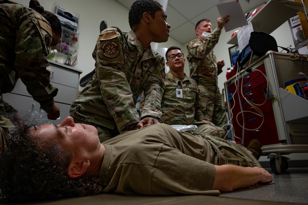 8th Medical Group participate in training event