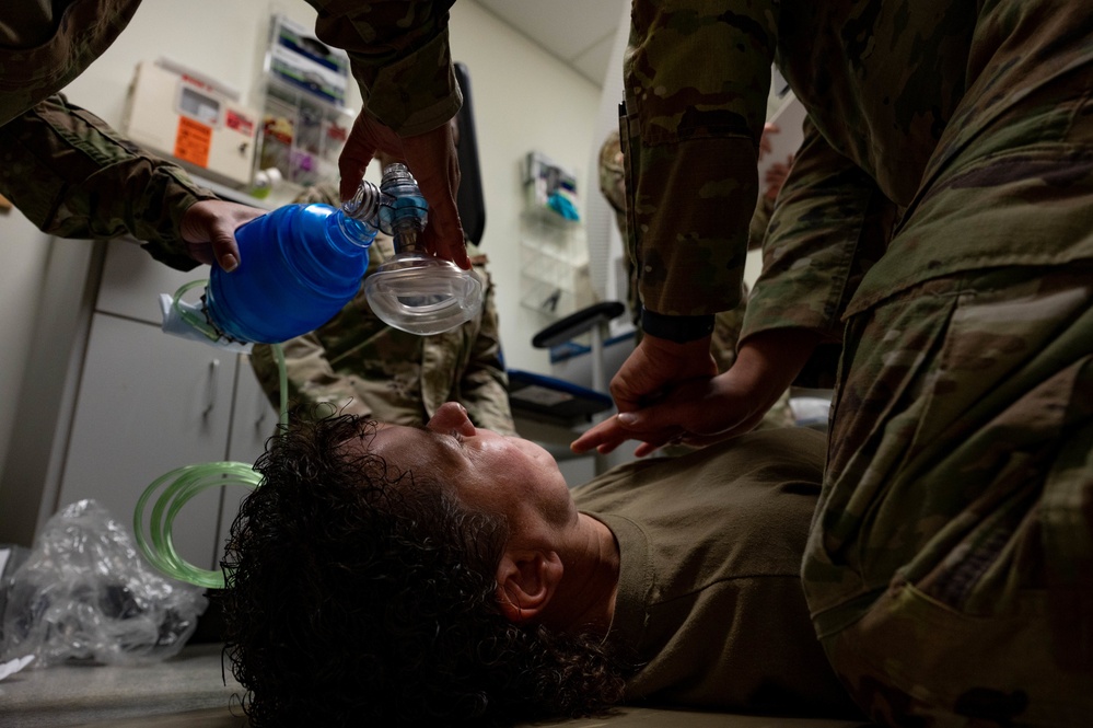 8th Medical Group participate in training event