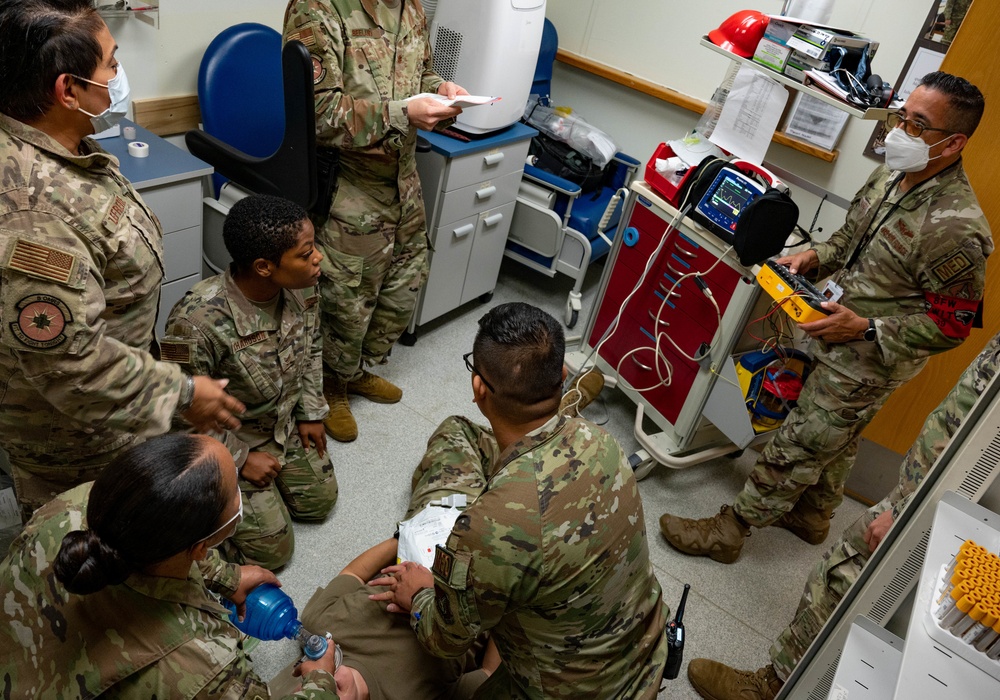 8th Medical Group participate in training event