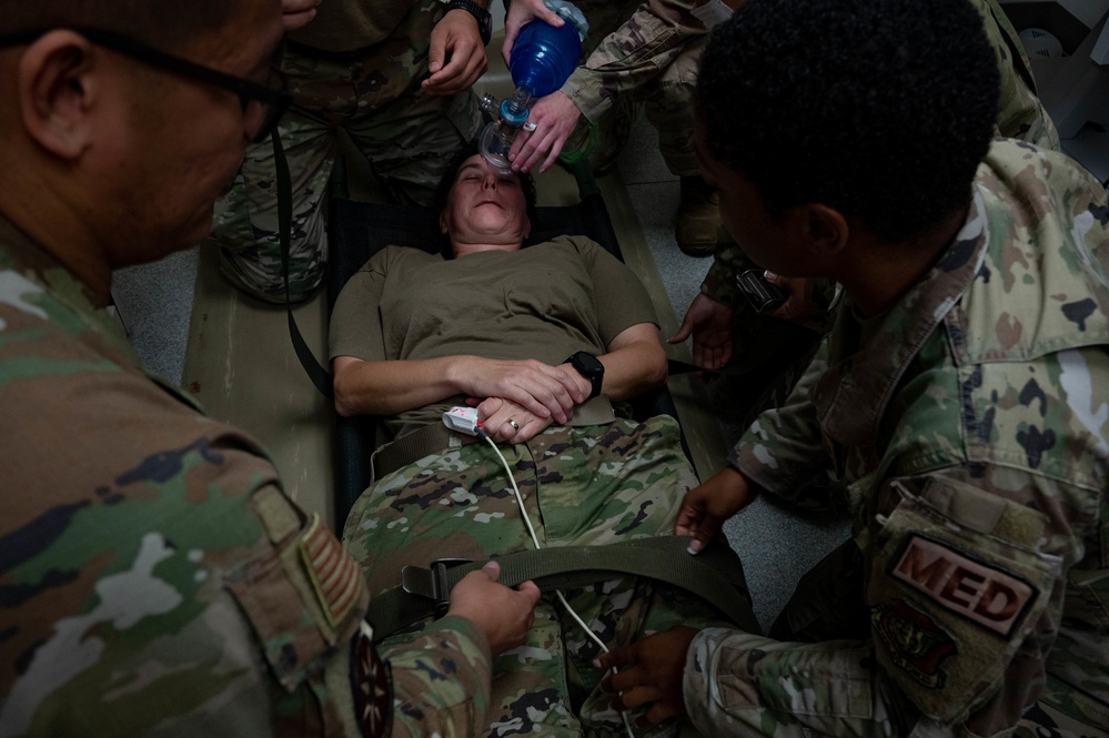 8th Medical Group participate in training event