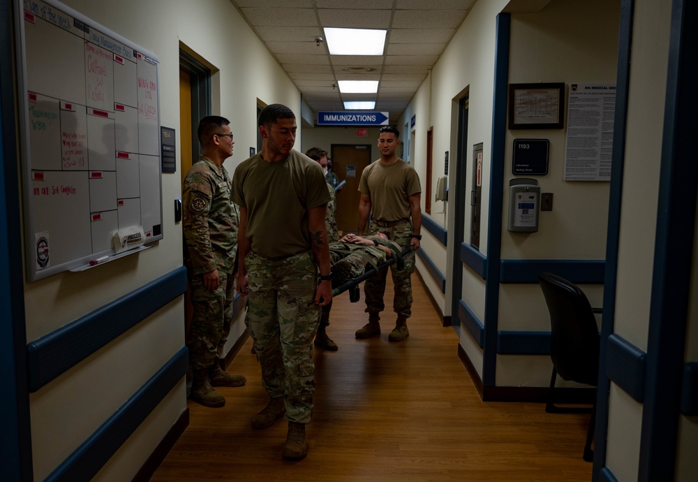 8th Medical Group participate in training event