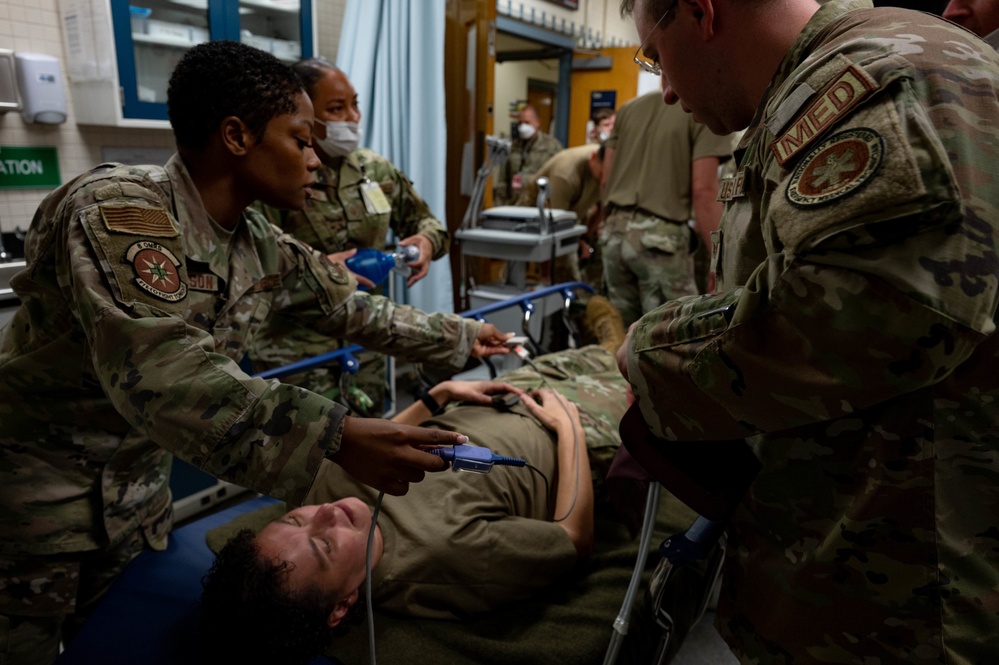 8th Medical Group participate in training event