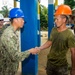 Pacific Partnership 2022 leadership visits Amphibious Construction Battalion One (ACB-1) Renovation Site