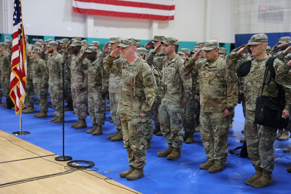 1st ABCT Redeployment Ceremony