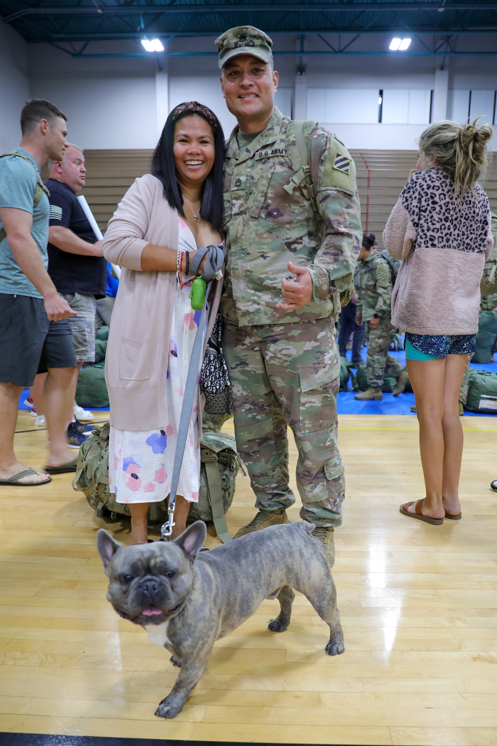 1st Armored Brigade Combat Team Soldiers Return From Germany Deployment