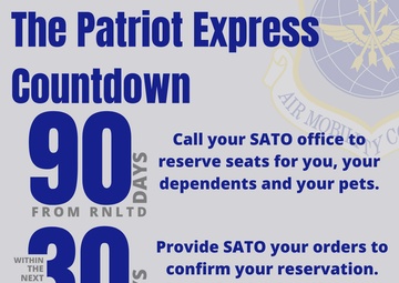 ‘All aboard for Patriot Express’: RAF Mildenhall to serve as gateway for PCS, pet transport