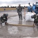 100th CES simulate repair of damaged runway during CBRNE exercise