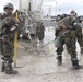 100th CES simulate repair of damaged runway during CBRNE exercise