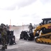 100th CES simulate repair of damaged runway during CBRNE exercise