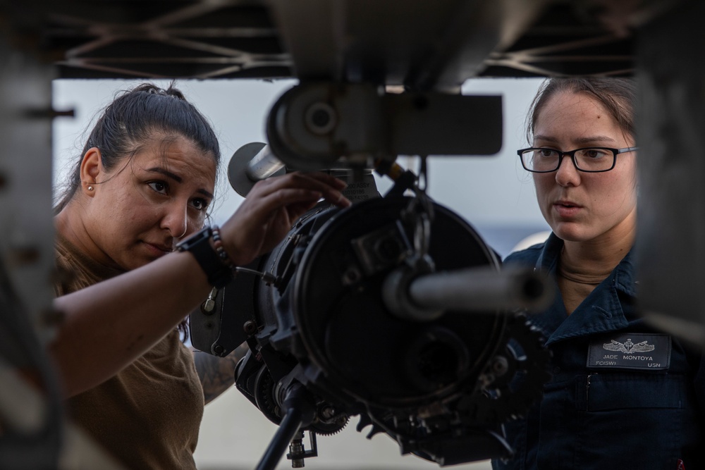 The USS Bainbridge is on a scheduled deployment in the U.S. Naval Forces Europe area of operations, employed by U.S. Sixth Fleet to defend U.S., Allied and Partner interests.