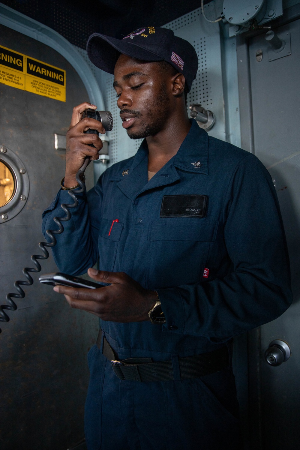 The USS Bainbridge is on a scheduled deployment in the U.S. Naval Forces Europe area of operations, employed by U.S. Sixth Fleet to defend U.S., Allied and Partner interests.