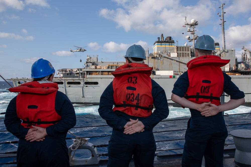 The USS Bainbridge is on a scheduled deployment in the U.S. Naval Forces Europe area of operations, employed by U.S. Sixth Fleet to defend U.S., Allied and Partner interests.