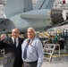 SECNAV visits the F-18 Service Life Modification line site