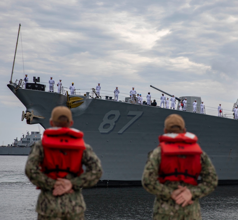 USS Mason (DDG 87) Homeport Shift