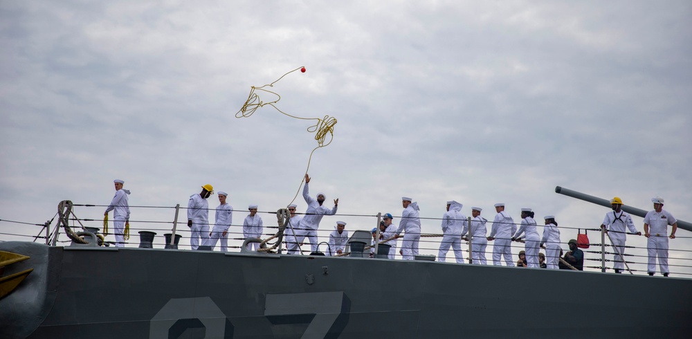 USS Mason (DDG 87) Homeport Shift