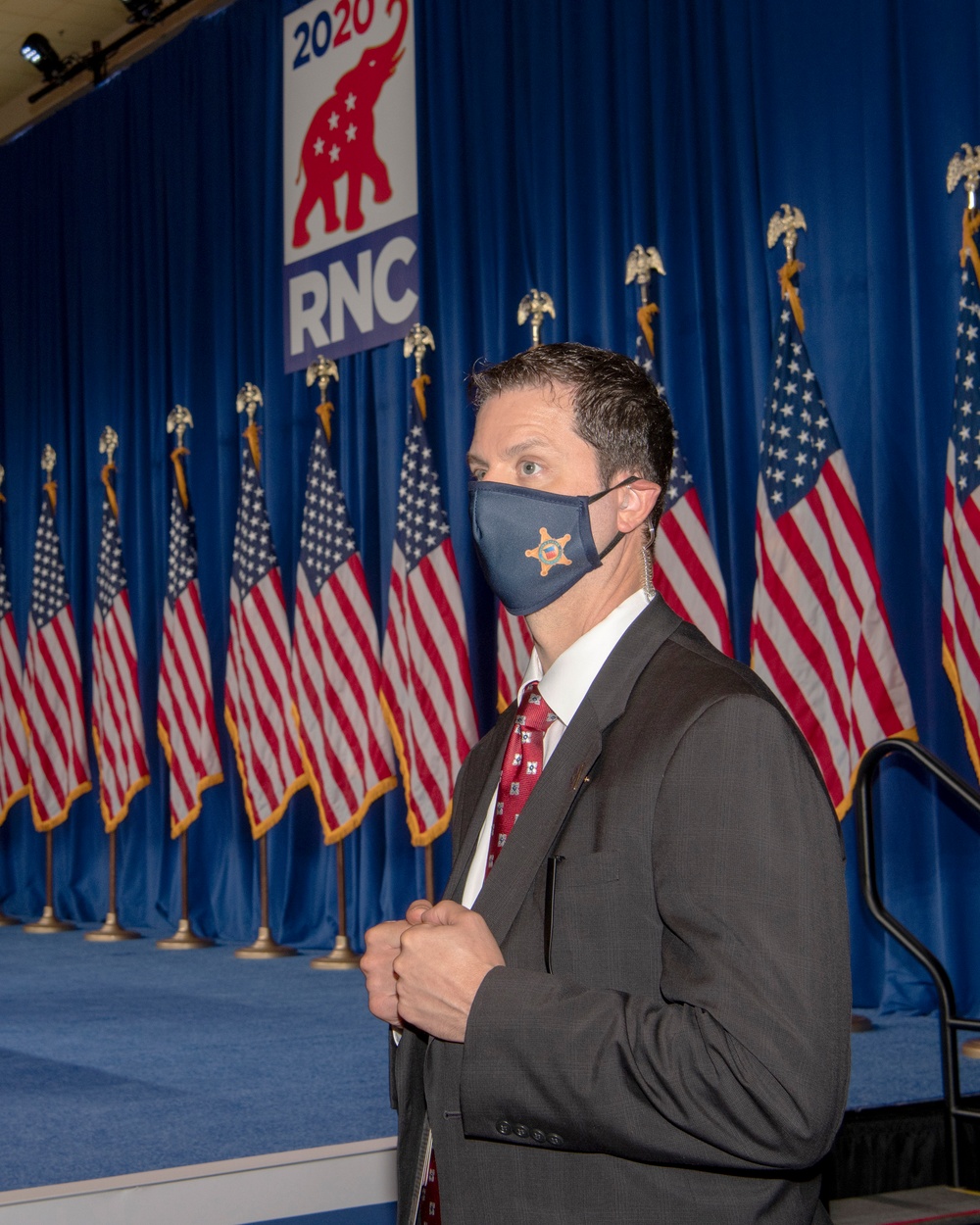 Secret Service at Charlotte RNC