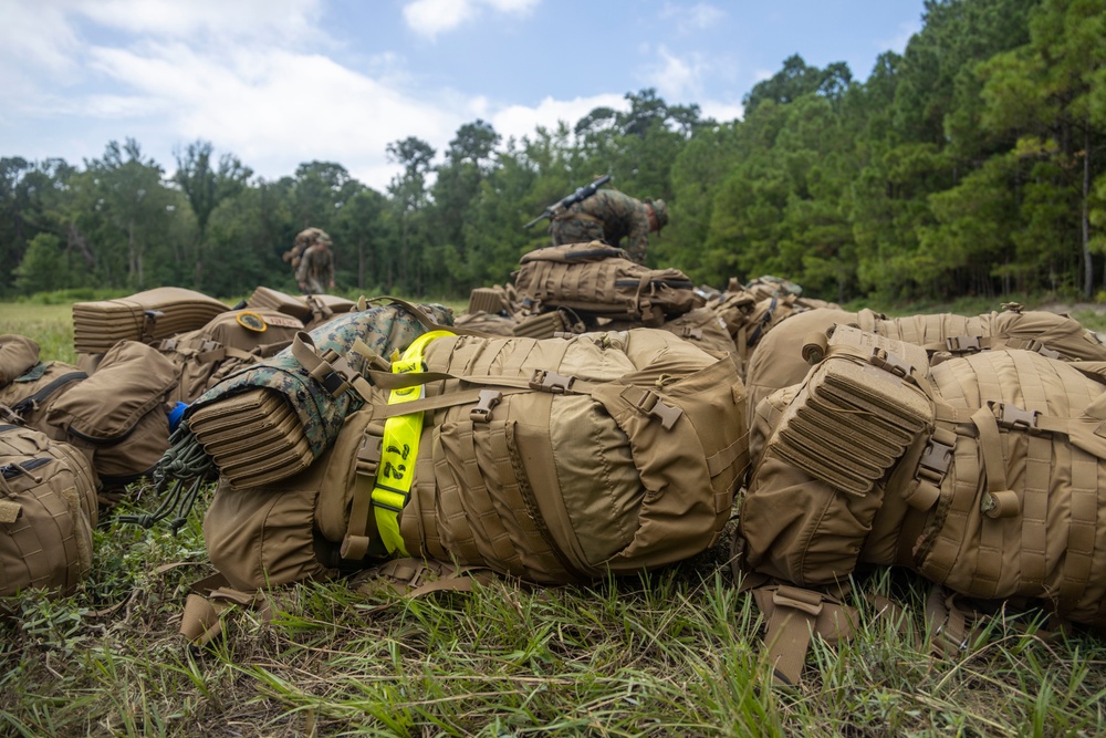 Combat Logistics Battalion 22 heads to the field for a Marine Corps Combat Readiness Evaluation (Day 1)