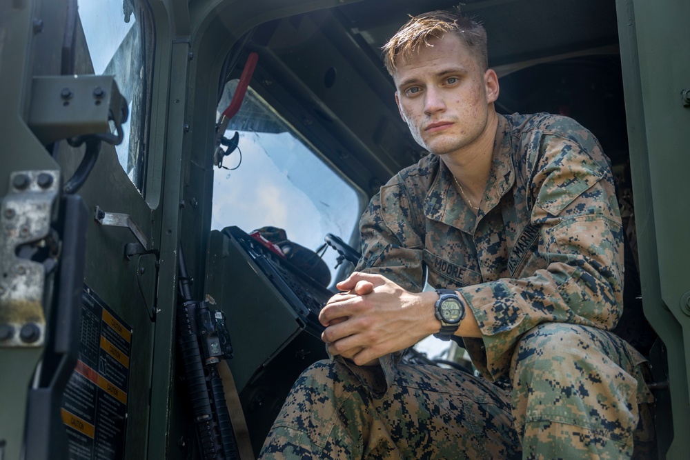 Combat Logistics Battalion 22 heads to the field for a Marine Corps Combat Readiness Evaluation (Day 1)