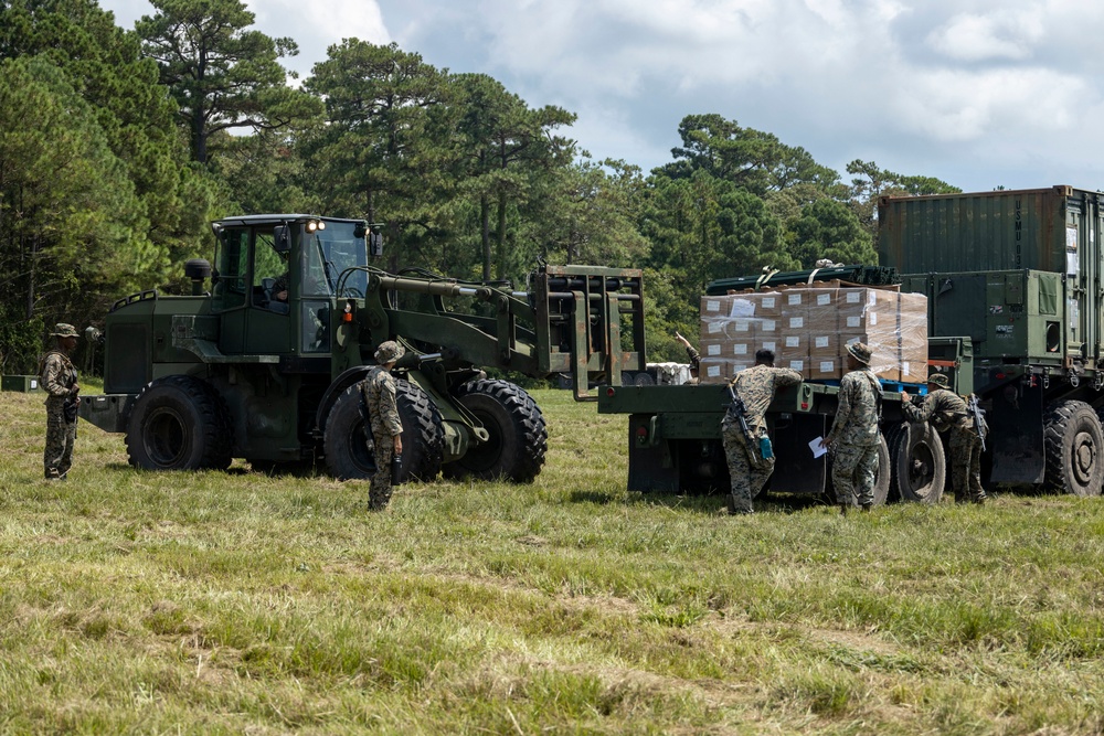 Combat Logistics Battalion 22 heads to the field for a Marine Corps Combat Readiness Evaluation (Day 1)