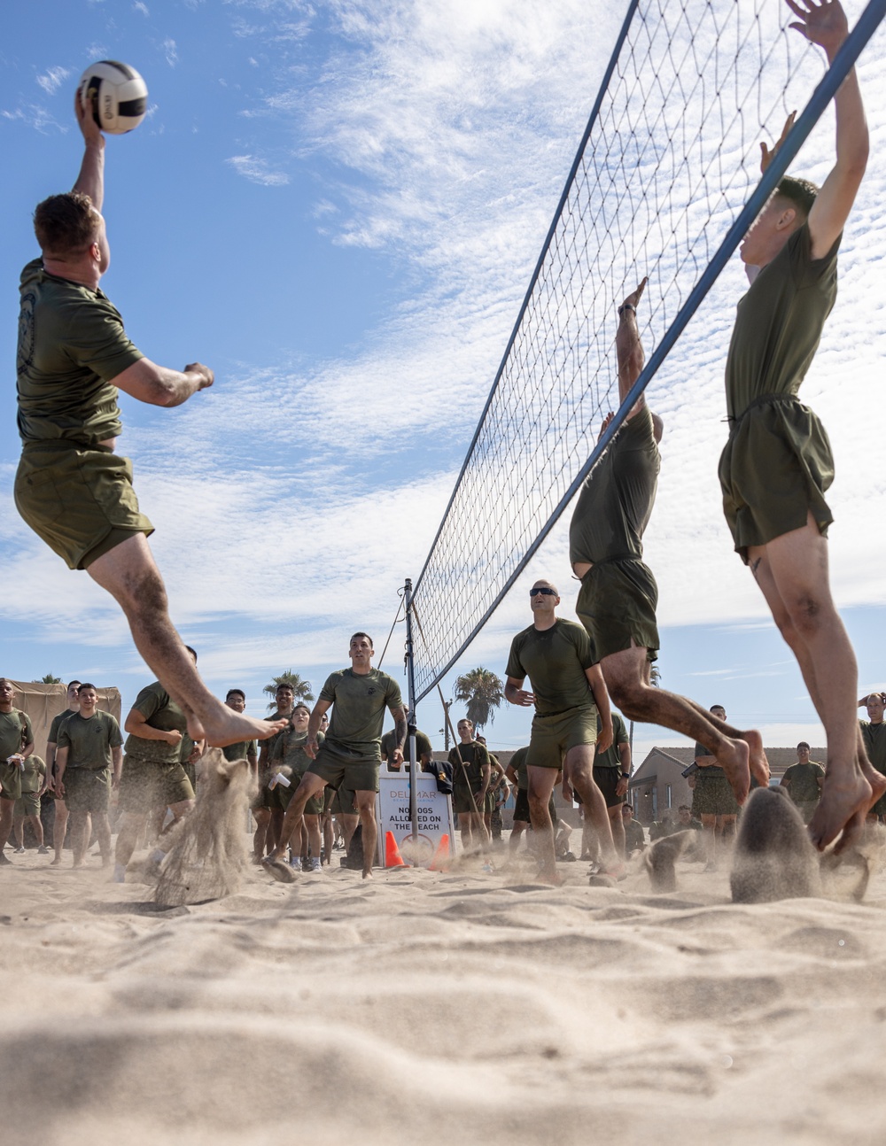 CLR-17 conducts regimental beach PT