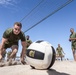 Marines with CLR-17 participate in a Turkey Bowl