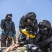 U.S. Marines with 1st MLG and 1st MARDIV conduct CBRN training