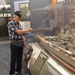 USS Newport News (CA 148) veteran visits Vietnam Exhibit at Naval Museum