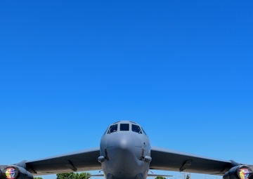 B-52H Stratofortress basking in the sun