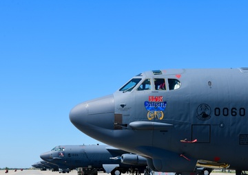 B-52H Stratofortress basking in the sun