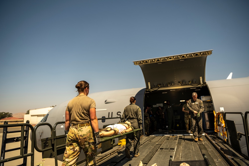 AES trains on KC-46