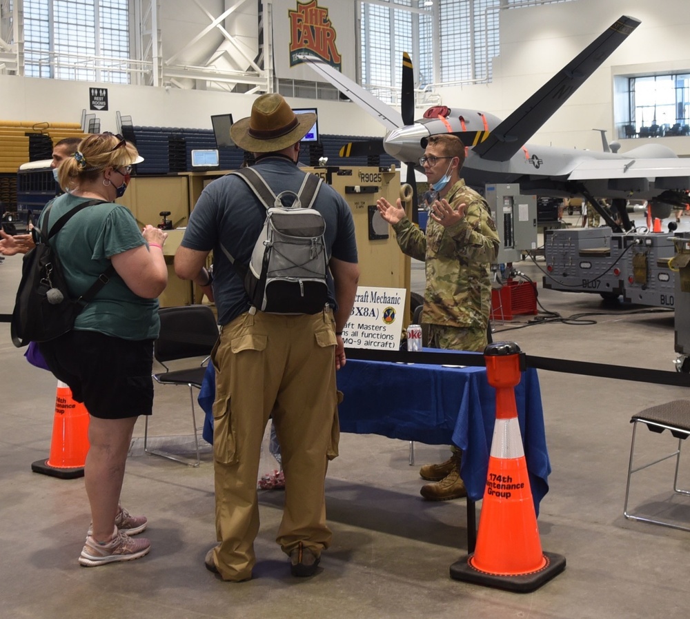 174th Attack Wing at New York State Fair