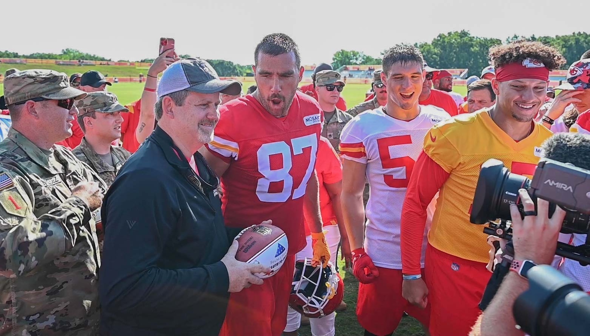 DVIDS - Images - Kansas City Chiefs host military appreciation day at training  camp [Image 16 of 20]